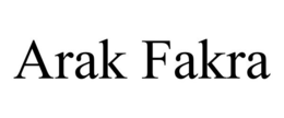 ARAK FAKRA trademark