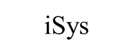 ISYS trademark