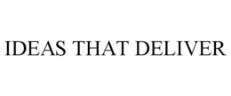 IDEAS THAT DELIVER trademark