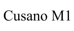 CUSANO M1 trademark