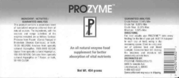 PROZYME trademark