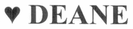 DEANE trademark