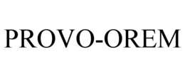 PROVO-OREM trademark