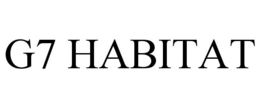 G7 HABITAT trademark