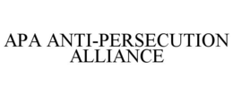 APA ANTI-PERSECUTION ALLIANCE trademark