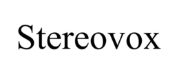 STEREOVOX trademark