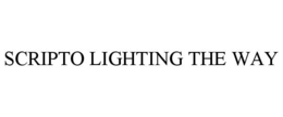 SCRIPTO LIGHTING THE WAY trademark