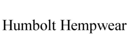 HUMBOLT HEMPWEAR trademark