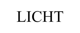 LICHT trademark