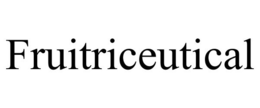 FRUITRICEUTICAL trademark