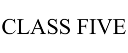 CLASS FIVE trademark