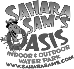 SAHARA SAM'S OASIS INDOOR & OUTDOOR WATER PARK WWW.SAHARASAMS.COM. trademark