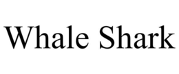 WHALE SHARK trademark