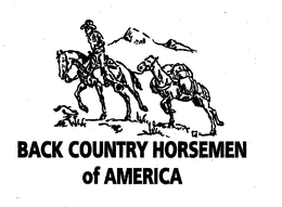 BACK COUNTRY HORSEMEN OF AMERICA trademark