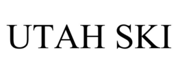 UTAH SKI trademark
