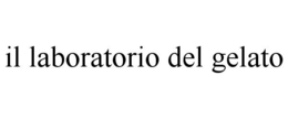 IL LABORATORIO DEL GELATO trademark