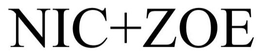 NIC+ZOE trademark