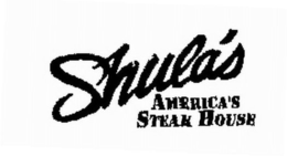 SHULA'S AMERICA'S STEAK HOUSE trademark