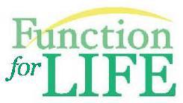 FUNCTION FOR LIFE trademark