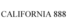 CALIFORNIA 888 trademark