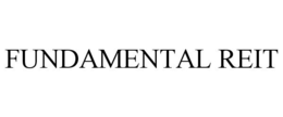FUNDAMENTAL REIT trademark
