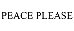 PEACE PLEASE trademark