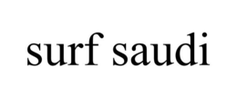 SURF SAUDI trademark