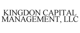 KINGDON CAPITAL MANAGEMENT, LLC trademark