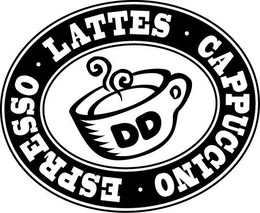 DD ESPRESSO· LATTES · CAPPUCCINO · trademark