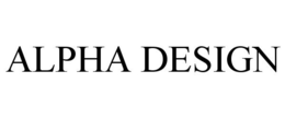 ALPHA DESIGN trademark