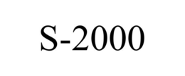 S-2000 trademark