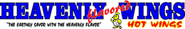 HEAVENLY FLAVORED WINGS HOT WINGS "THE EARTHLY SAVOR WITH THE HEAVENLY FLAVOR" trademark