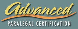 ADVANCED PARALEGAL CERTIFICATION trademark