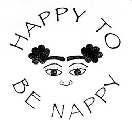 HAPPY TO BE NAPPY trademark