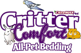 CITRA-MAX PET CRITTER COMFORT ALL-PET BEDDING trademark