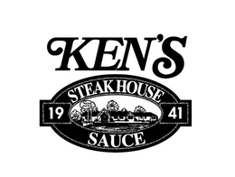 KEN'S STEAKHOUSE SAUCE 1941 trademark