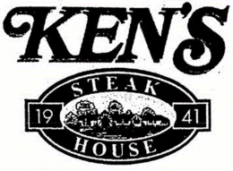 KEN'S STEAK HOUSE 1941 trademark