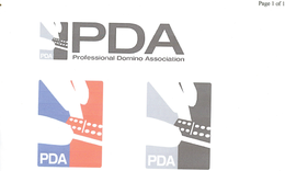 PDA PROFESSIONAL DOMINO ASSOCIATION trademark