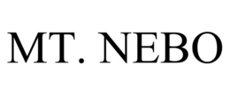 MT. NEBO trademark