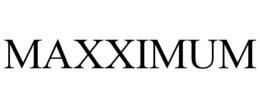 MAXXIMUM trademark