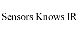 SENSORS KNOWS IR trademark