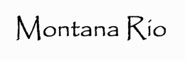 MONTANA RIO trademark