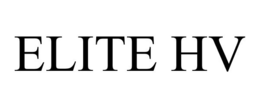 ELITE HV trademark