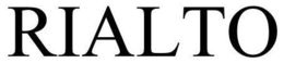 RIALTO trademark
