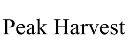 PEAK HARVEST trademark