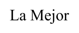 LA MEJOR trademark