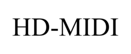 HD-MIDI trademark