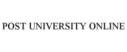 POST UNIVERSITY ONLINE trademark