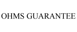 OHMS GUARANTEE trademark