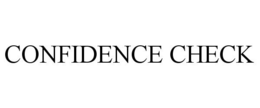 CONFIDENCE CHECK trademark